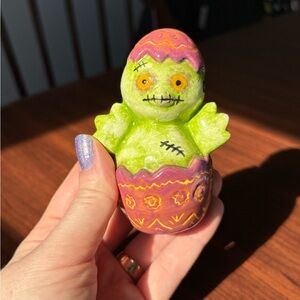 Franken Chick Ceramic Figure Hand Painted